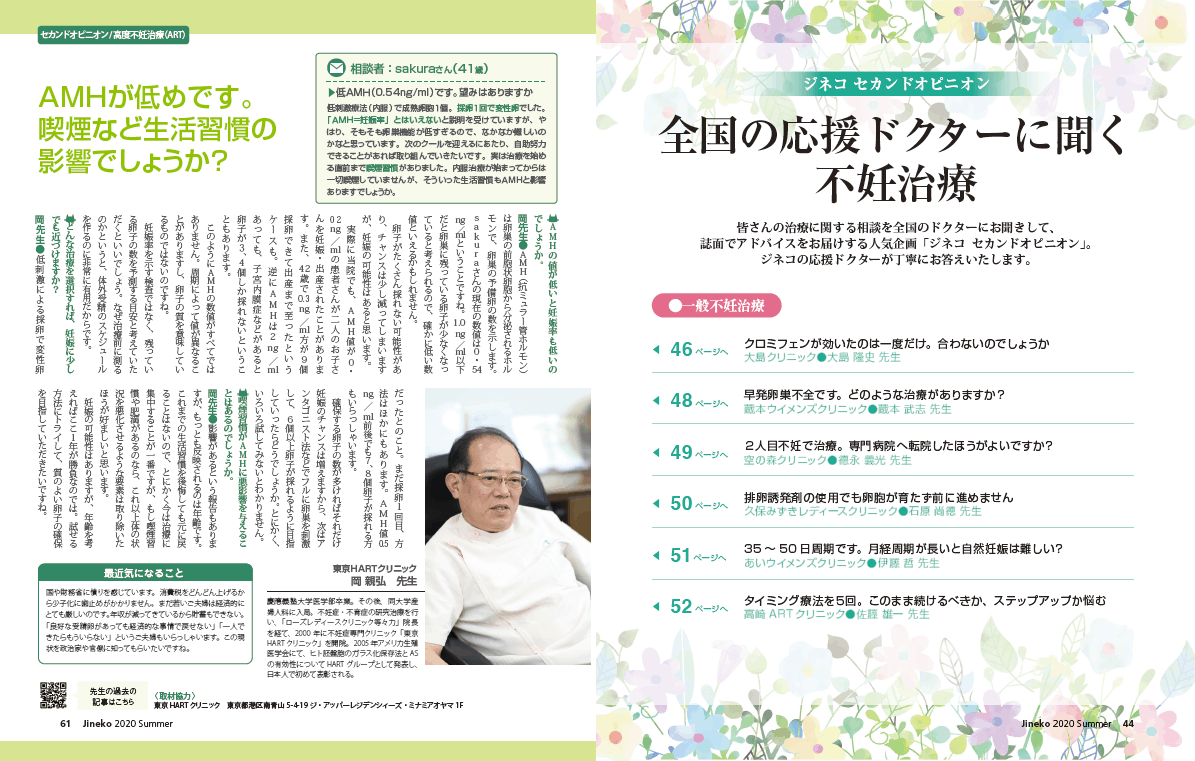 低ａｍｈ 0 54ng Ml です 望みはありますか 医師監修 ジネコ不妊治療情報
